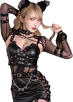 Amazon.co.jp: [Malymoon] ハロウィン コスプレ ヴィラン 小悪魔